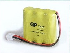 PILE GP RICARIACABILE PER CORDLESS 3,6V 280MAH NI-MH T427