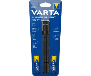 TORCIA VARTA LED ALLUMINIUM LIGHT F20 PRO 250LM STILO AA  INCLUSE PZ. 2 16607