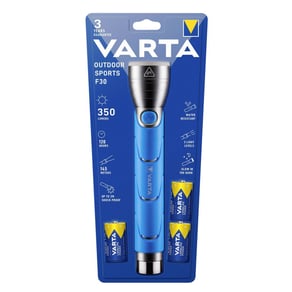 TORCIA VARTA LED OUTDOOR SPORT F30 350LM MEZZA TORCIA C INCLUSE PZ. 3 18629