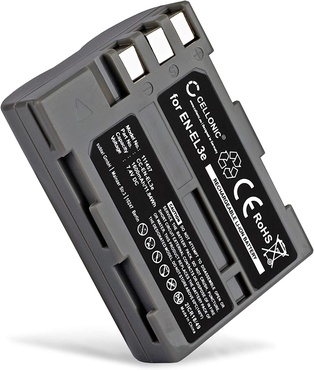 BATT.LION FITS NIKON  EN-EL3E 7.4V 1620MAH