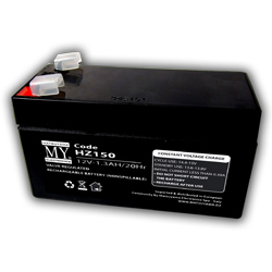 BATTERIA MATSUYAMA RICARICABILE AL PIOMBO 12V 1.3AH FASTON4.8 MM  L98XP45XH50