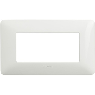 MATIX PLACCA 4P BIANCO BTICINO