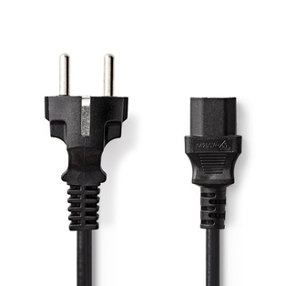 CAVO NEDIS DI ALIMENTAZIONE DA SPINA TEDESCA A PRESA IEC320 C-13 - 2MT 