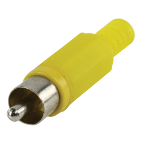 SPINA MATSUYAMA RCA CONNETTORE VIDEO  GIALLO CC006Y