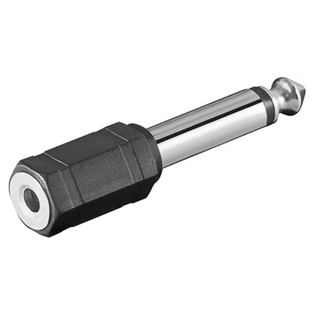 ADATTATORE SPINA    DIAM.3.5 MONO  / PRESA DIAM. 6.3 STEREO  STAR