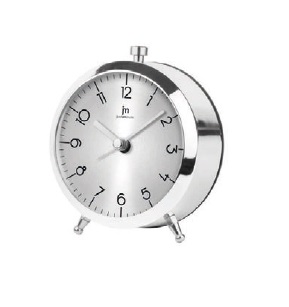 SVEGLIA QUARZO ANALOGICA SILVER LOWELL