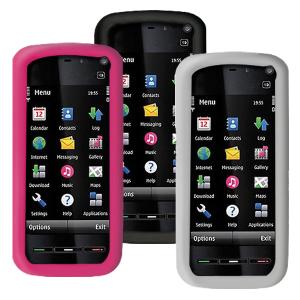 CUSTODIA N5800 SILICONE NERO